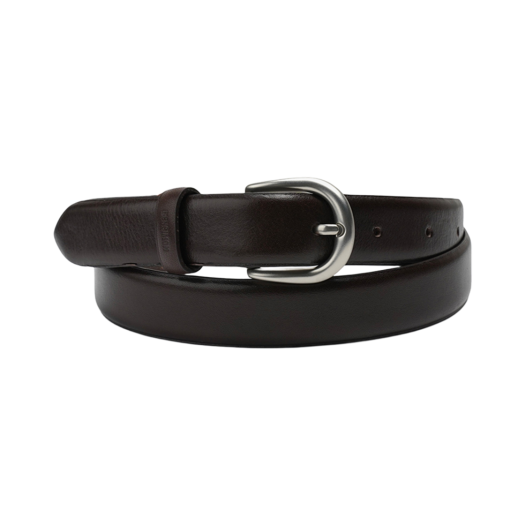 BSPPBT802KB Bensimon Basic Leather Belt Dark Brown