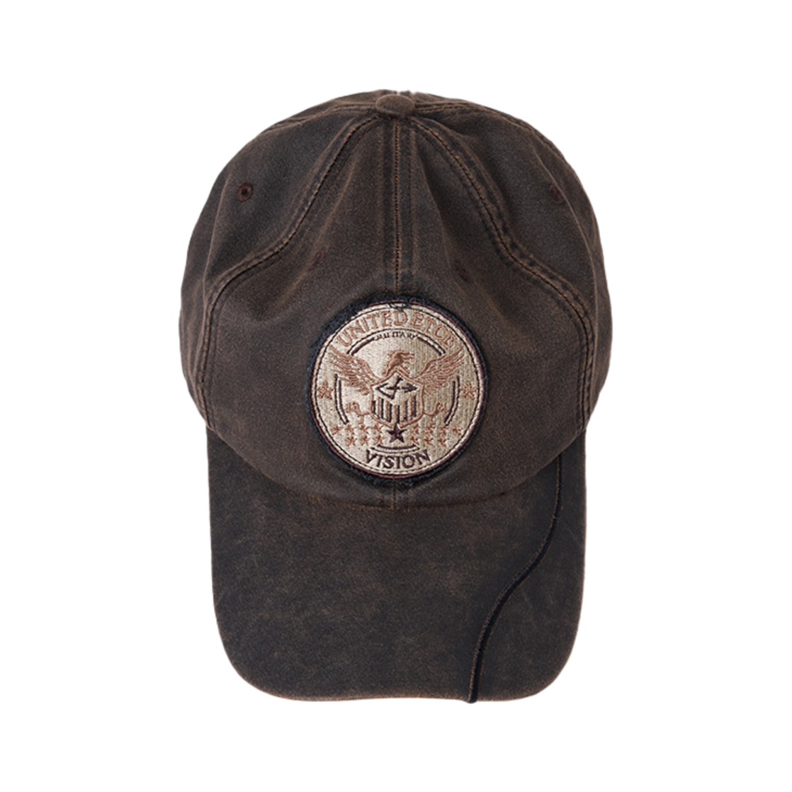 ET2501CA03BR ETCE United Patch Ball Cap Brown