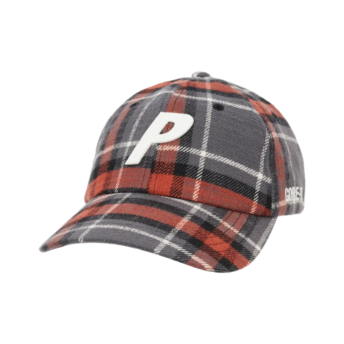 팔라스 고어텍스 플레이드 P 6-패널 캡 그레이 체크 - 22FW(Palace Gore-Tex Plaid P 6-Panel Grey Check - 22FW) - 1