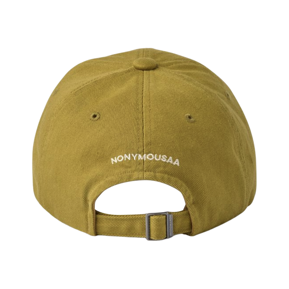 나니머스에이에이 볼드 어플리케 캡 머스타드(Nonymous Aa Bold Applique Cap Mustard) - 3
