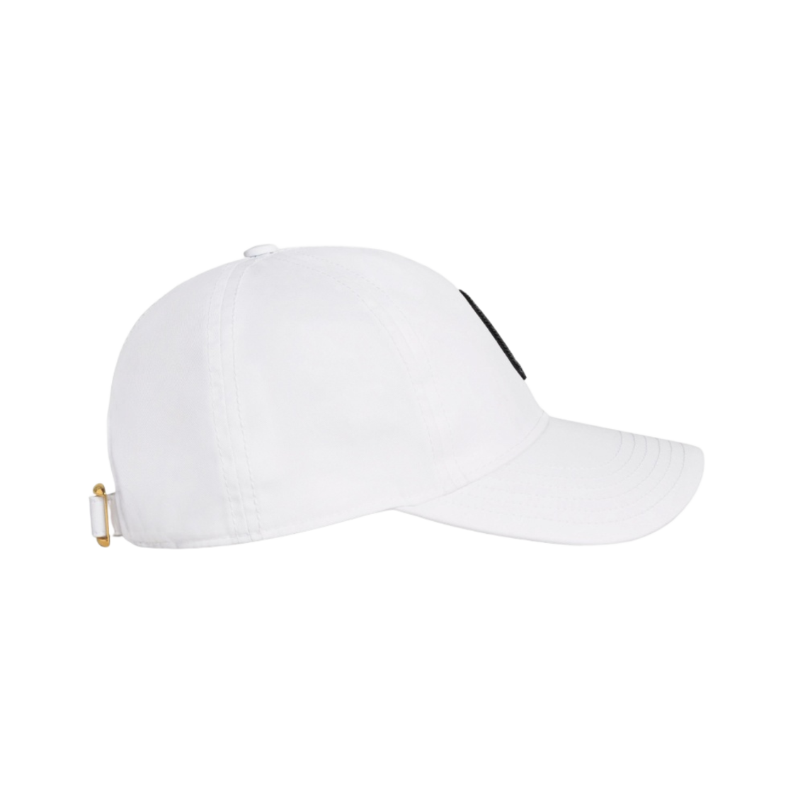 (W) 셀린느 코튼 이니셜 베이스볼 캡 화이트((W) Celine Initial Baseball Cap in Cotton White) - 3
