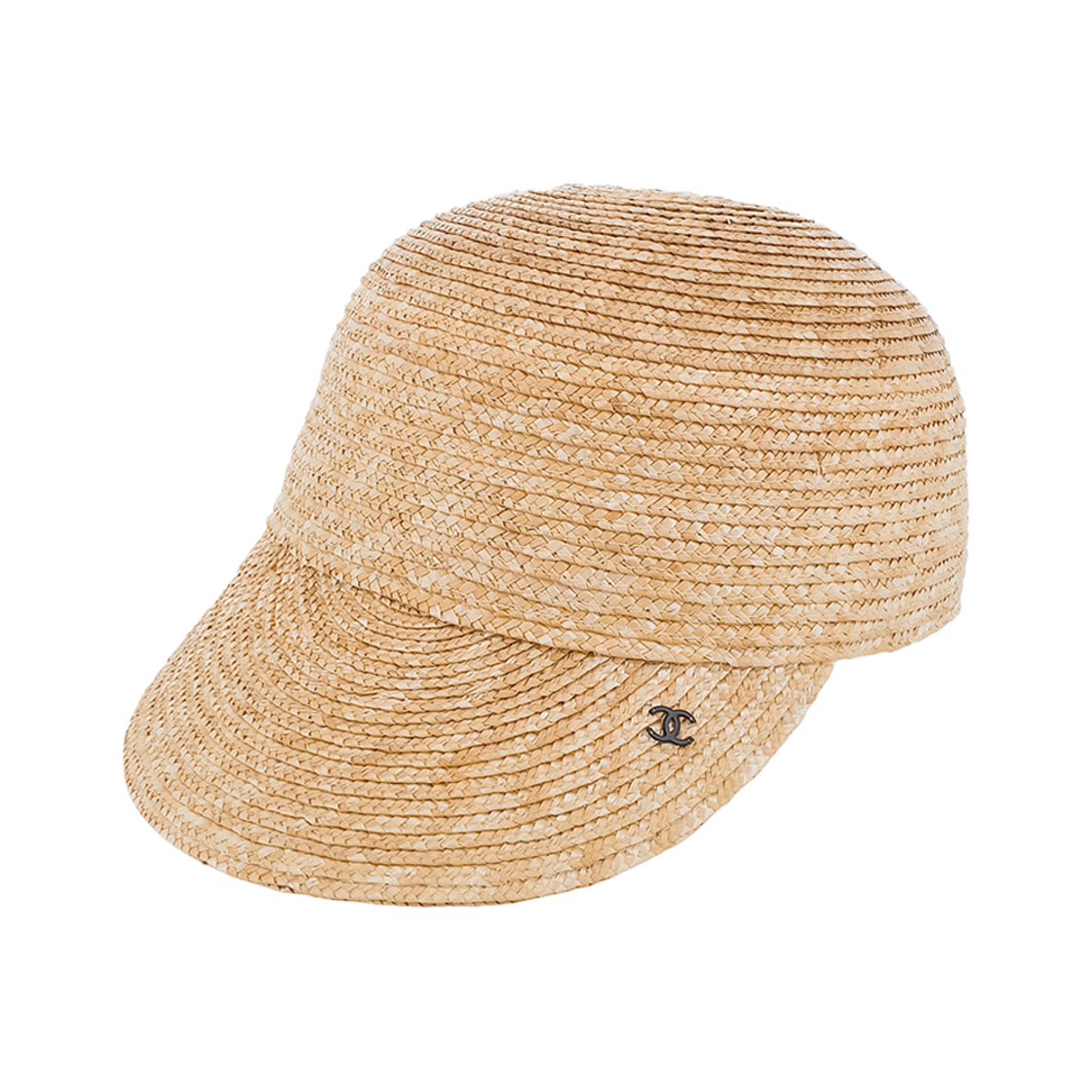 샤넬 스트로우 볼캡 S 내츄럴