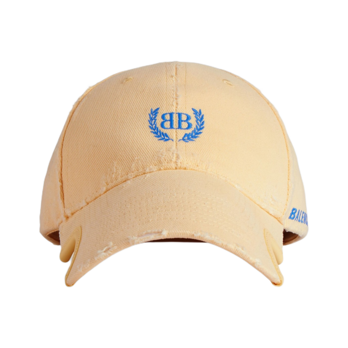 발렌시아가 로렐 클래식 캡 옐로우 블루(Balenciaga Laurel Classic  Cap Yellow Blue) - 1