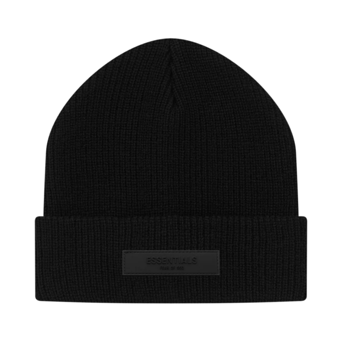 에센셜 비니 블랙 - 23SS(Essentials Beanie Black - 23SS)
