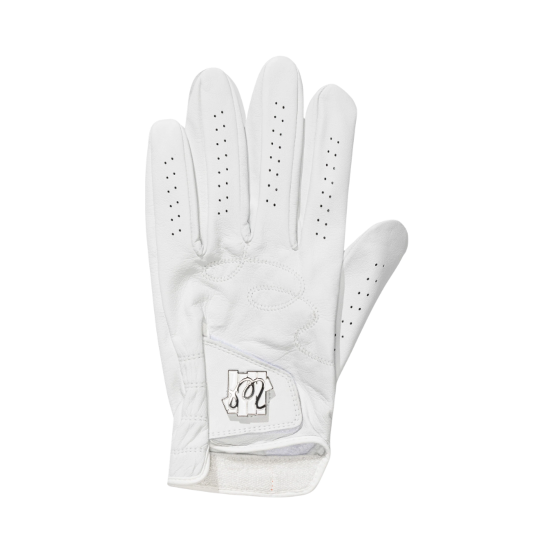 말본 골프 x 언디핏 골프 글러브 화이트(Malbon Golf x Undefeated Golf Glove White)