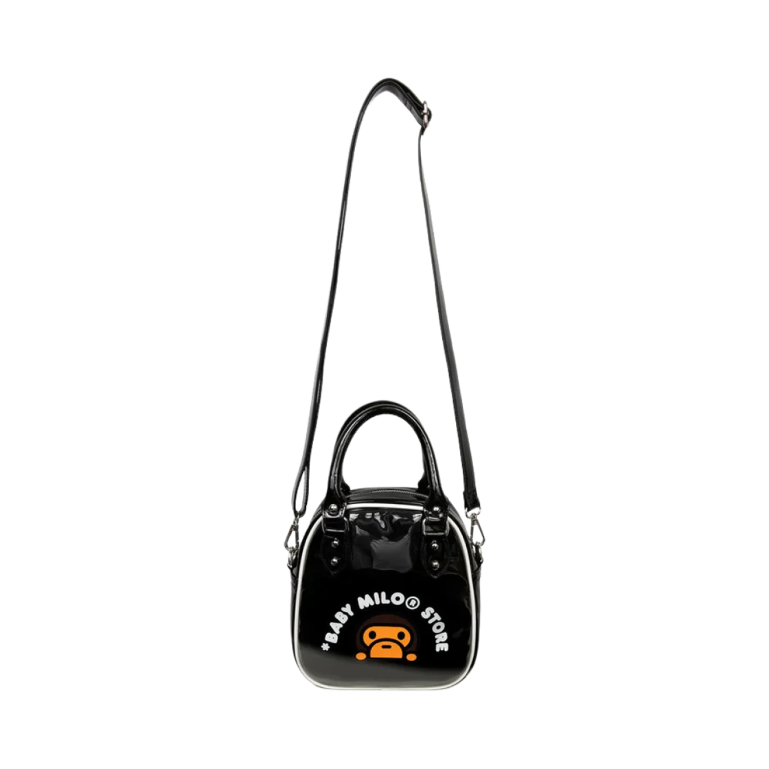 0MXBGW4326XXN BAPE Baby Milo Bowlingtas Black