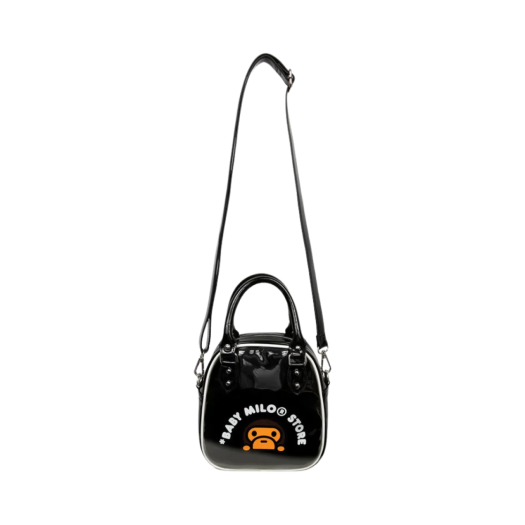 0MXBGW4326XXN BAPE Baby Milo Bowlingtas Black