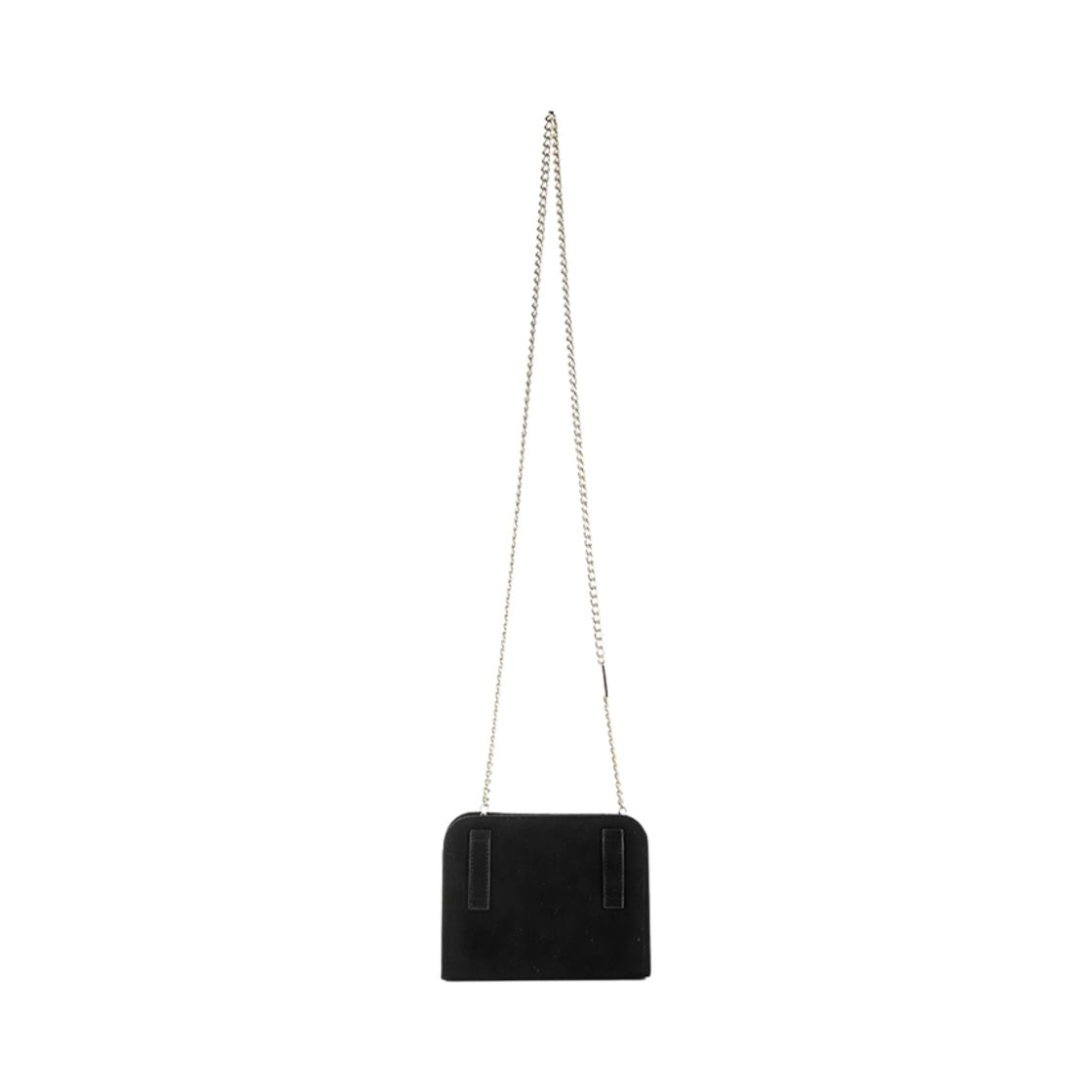 페라가모 간치니 스웨이드 크로스바디백 블랙(Ferragamo Gancini Suede Crossbody Bag Black) - 2
