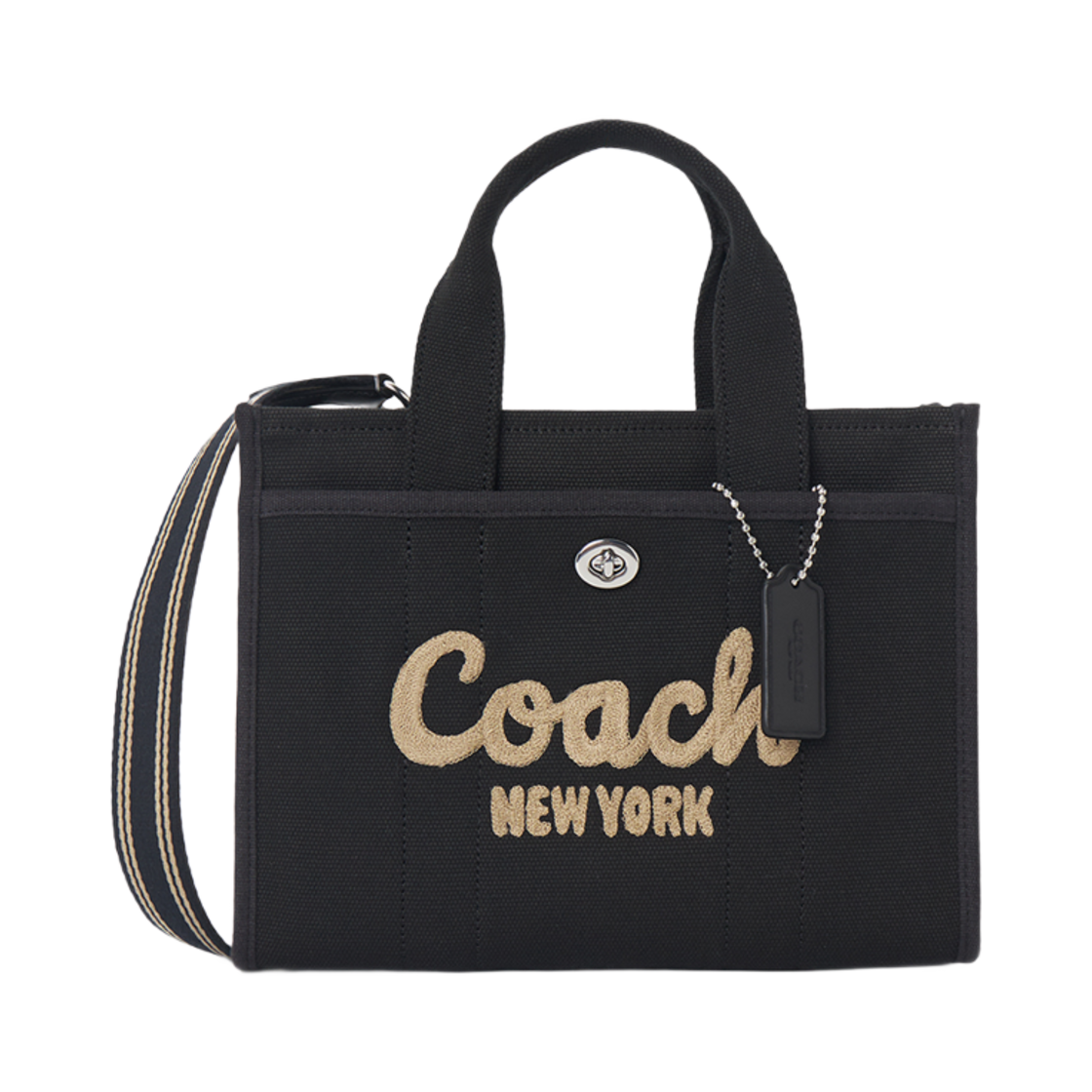 CP164-LHBLK Coach Cargo 26 Tote Bag Black