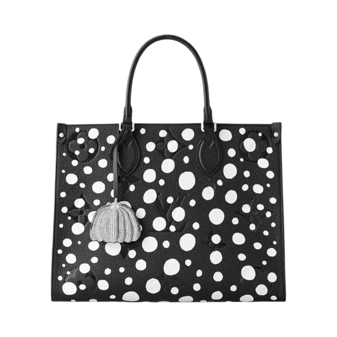 루이비통 x 야요이 쿠사마 온더고 MM 블랙 화이트(Louis Vuitton x YK Onthego MM Black White) - 1