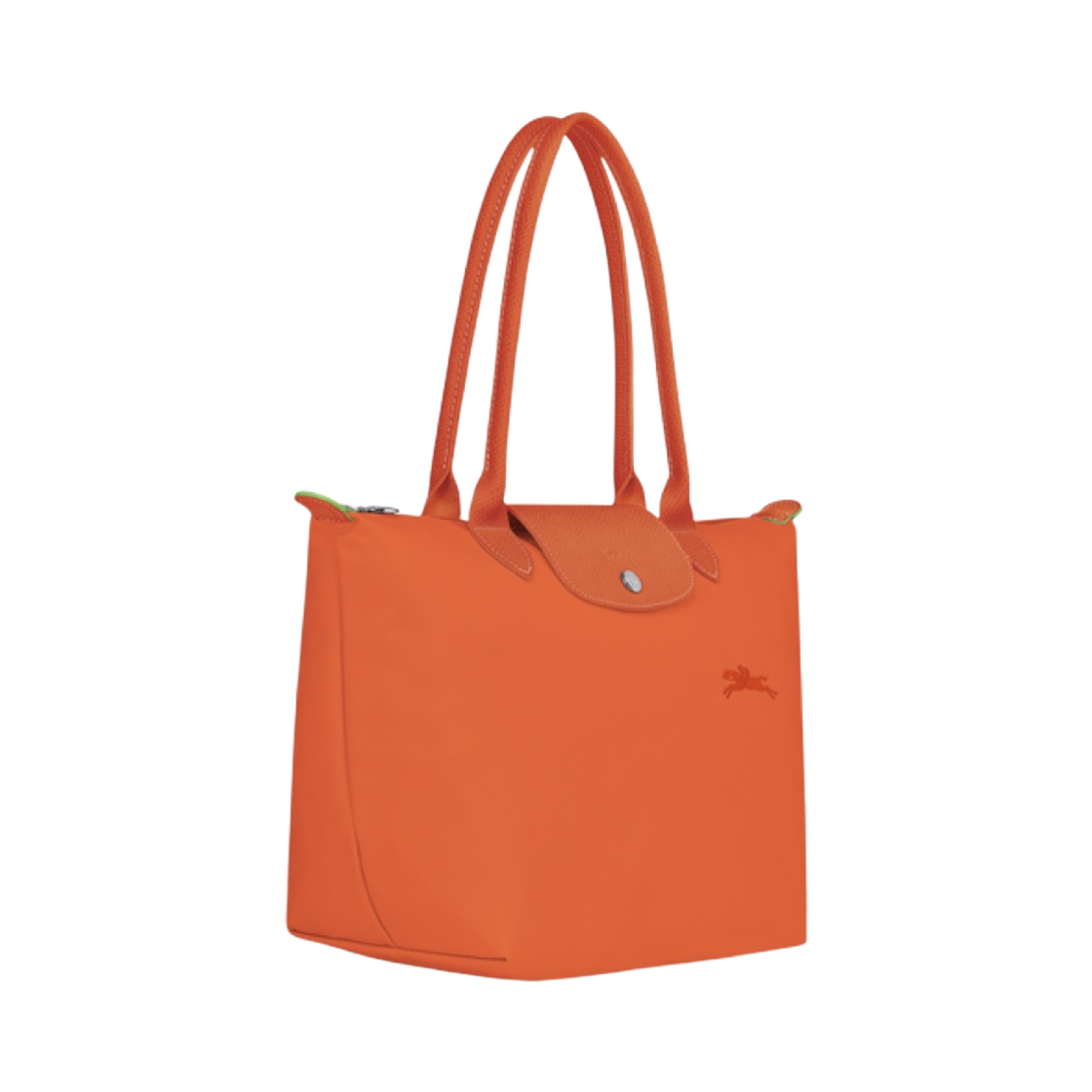 롱샴 르 플리아쥬 그린 토트백 M 캐롯(Longchamp Le Pliage Green Tote Bag M Carrot) - 2