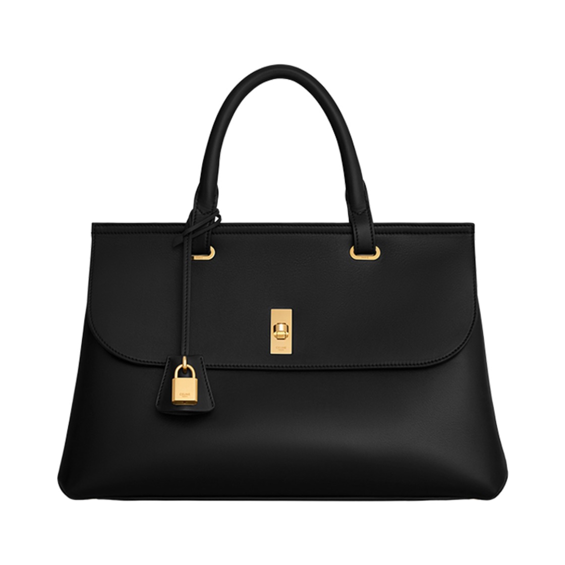 셀린느 미디움 오코트 16 소프트 내츄럴 카프스킨 블랙(Celine Medium Aucourt 16 Soft in Natural Calfskin Black) - 1