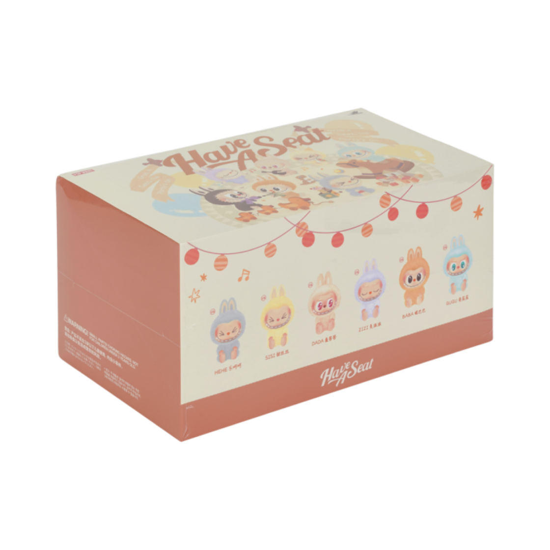 팝마트 라부부 나랑 같이 놀자 인형 시리즈 미개봉 랜덤박스 (6개입)(Pop Mart Labubu Let's Play Together Doll Series Sealed Case (6 Blind Boxes))