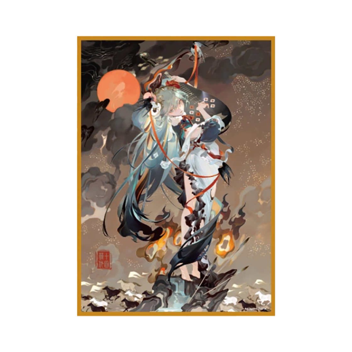 굿스마일컴퍼니 하츠네 미쿠 색지 십면매복 버전(Good Smile Company Hatsune Miku: Shimian Maifu Ver. Hatsune Miku Shikishi: Shimian Maifu Ver.)