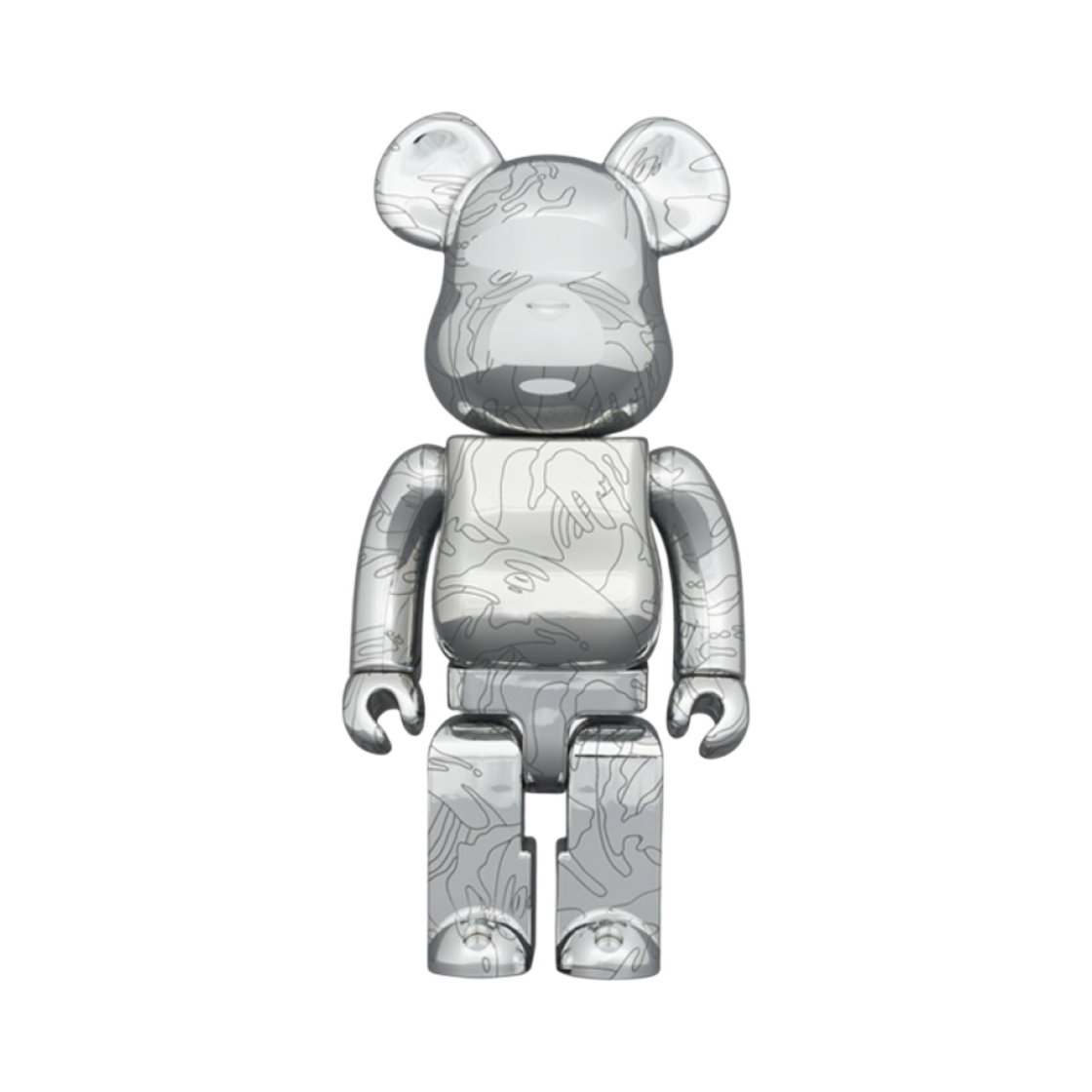 베어브릭 x 에이프 바이 어 베이싱 에이프(R) 10주년 100% & 400% 세트(Bearbrick x AAPE By A Bathing Ape(R) 10th Anniversary 100% & 400% Set) - 2