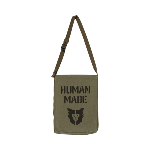 Human Made Shoulder Bag Olive Drab