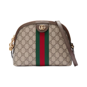 Gucci Ophidia GG Shoulder Bag Beige Ebony