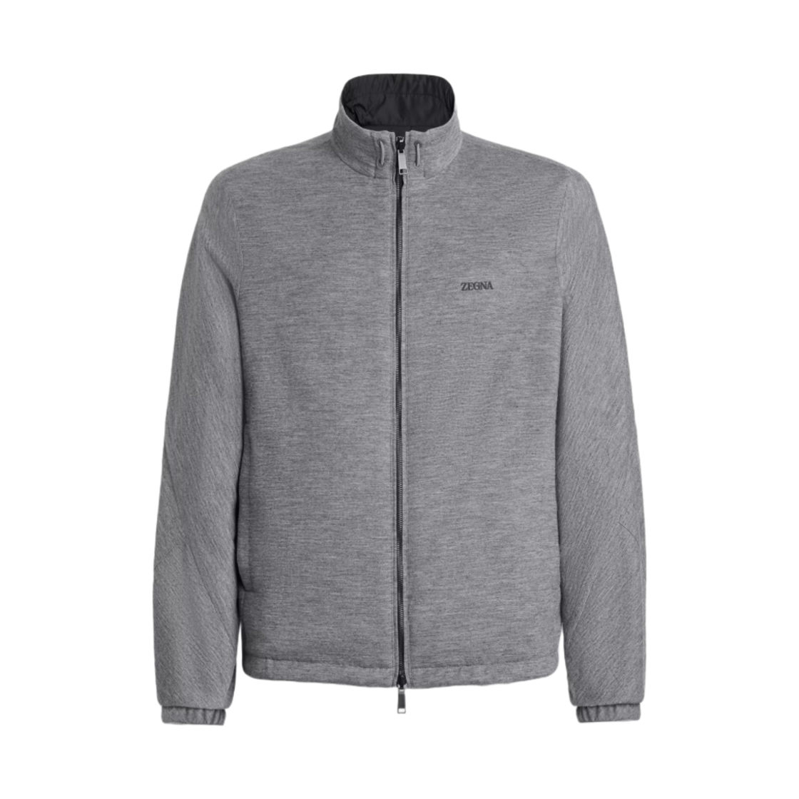 제냐 테크니컬 패브릭 리버시블 브레자 블루종 블랙 그레이(Zegna Technical Fabric Reversible Brezza Blouson Black Grey) - 2