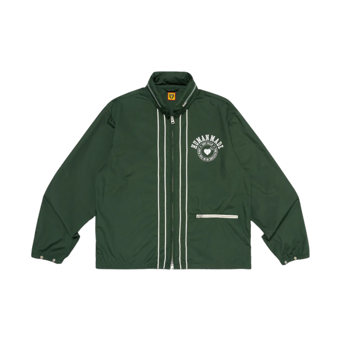 HM27JK009 Human Made Cotton Blouson Green