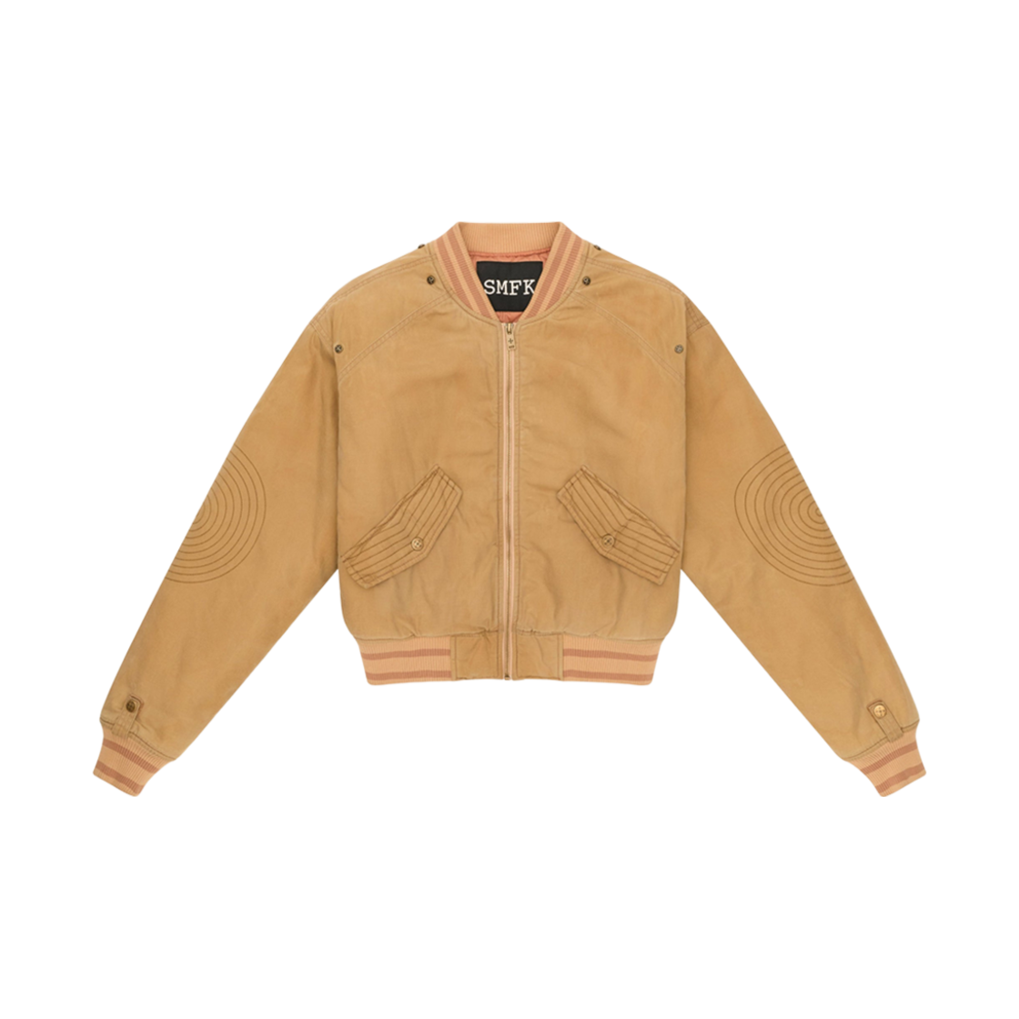 UG011K (W) SMFK Wildworld Aviator Waxed Winter Jacket Desert