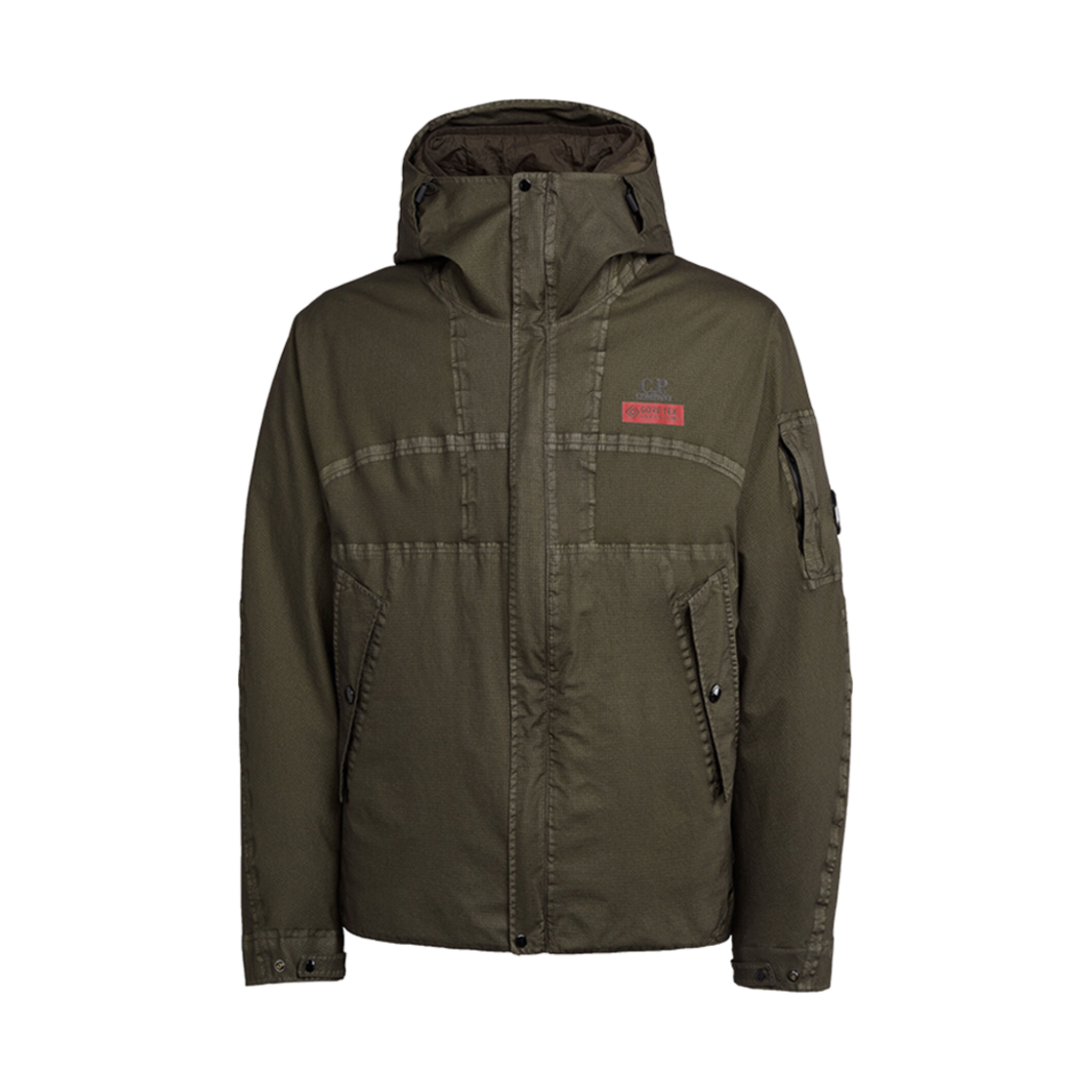 C.P. 컴퍼니 고어 G-타입 후드 자켓 아이비 그린 - 23FW(C.P. Company Gore G-Type Hooded Jacket Ivy Green - 23FW) - 1