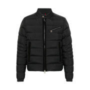 Moncler Souillet Biker Jacket Black - 24FW