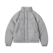 Siyazu SIOT4010 Woolen Duckdown Crop PD Melange gray