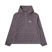 Stussy Brushed Cotton Anorak Plaid