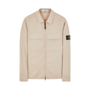 Stone Island 10210 Double Pocket Cotton Overshirt Dove Grey - 23SS