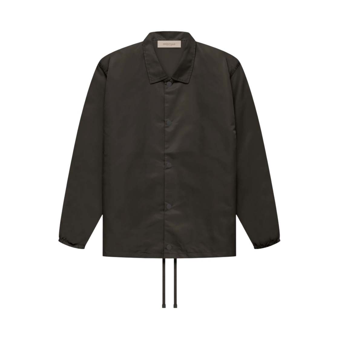 에센셜 1977 나일론 코치 자켓 오프 블랙 - 22FW(Essentials 1977 Nylon Coaches Jacket Off Black - 22FW) - 1