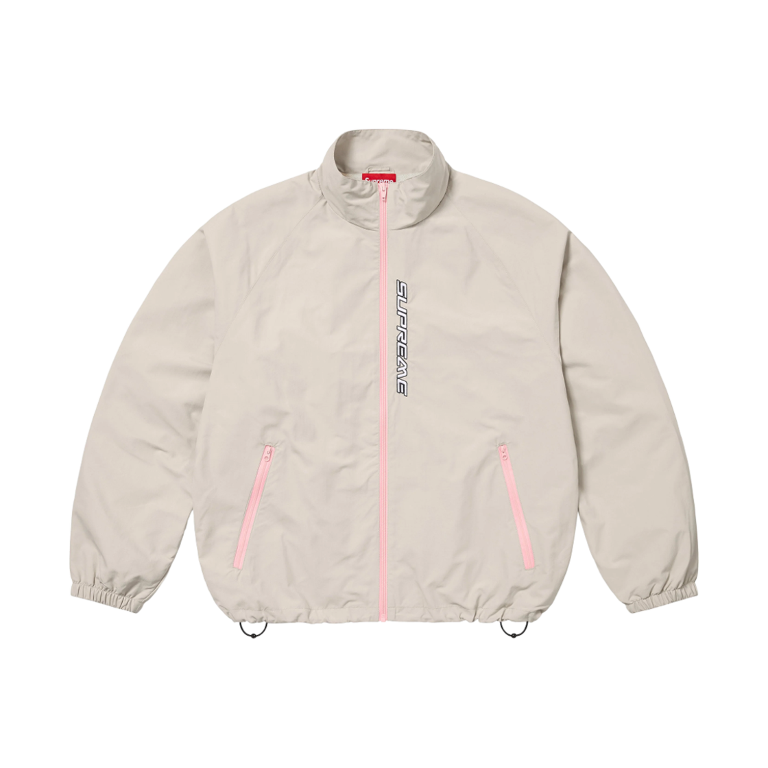 슈프림 콘트라스트 집 트랙 자켓 탄 - 25SS | Supreme | KREAM