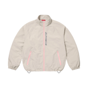 Supreme Contrast Zip Track Jacket Tan - 25SS