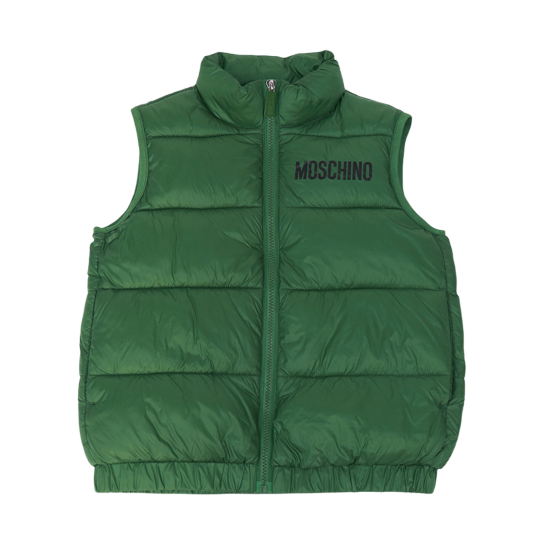 HPS02K-L3A32-30139 (Kids) Moschino Padding Vest Green