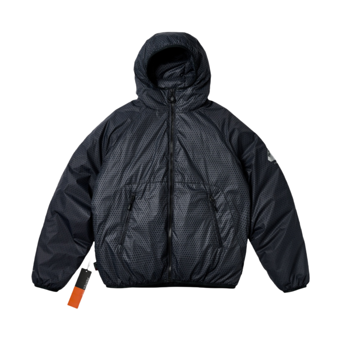 - Palace Hexagon Pertex Quilted Jacket Black - 24SS