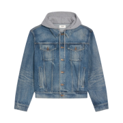 Celine Trucker Jacket in Union Wash Denim Union Wash