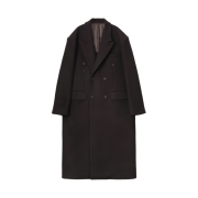 STU Dart Pocket Double Coat Brown