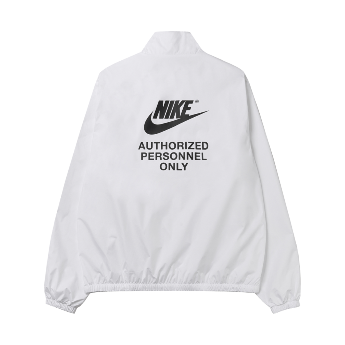 나이키 풀집 우븐 자켓 화이트 블랙(Nike Full-Zip Woven Jacket White Black)