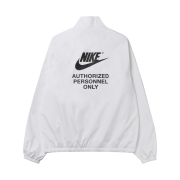 Nike Full-Zip Woven Jacket White Black