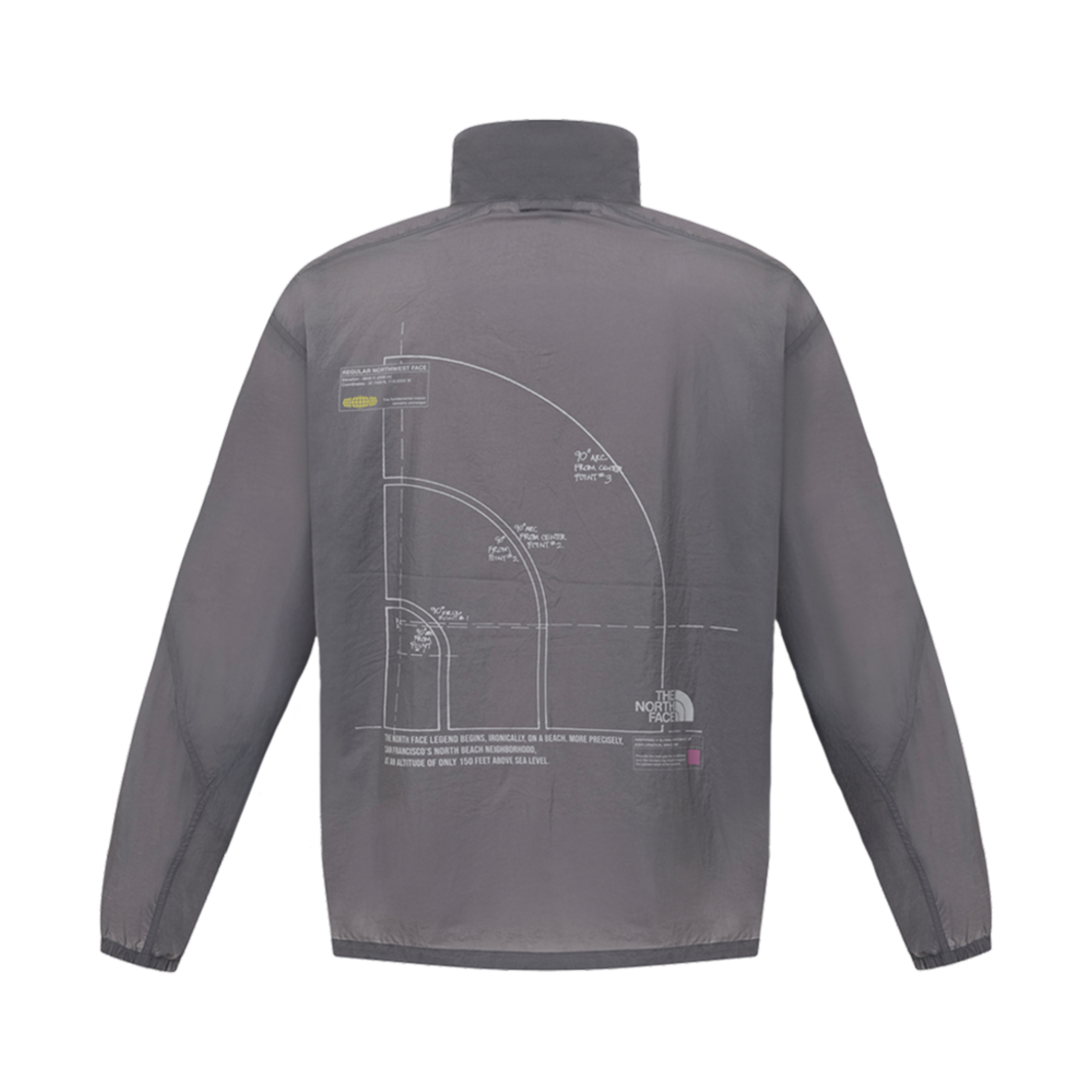노스페이스 돔 로고 자켓 그레이 - 25SS(The North Face Dome Logo Jacket Gray - 25SS) - 2