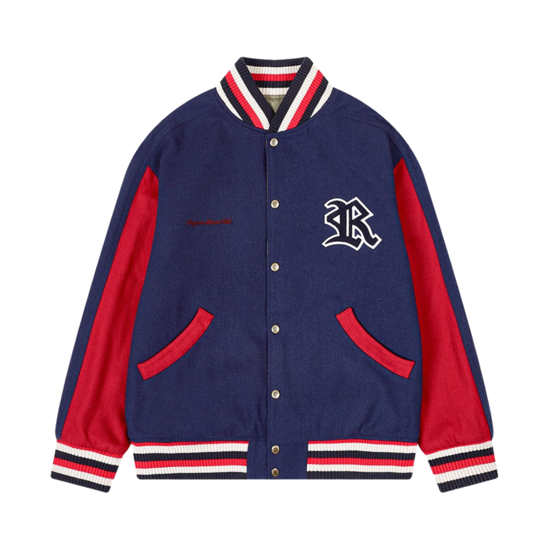 saf00376 Safarispot Region Motors Club Reversible Varsity Jacket