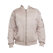 (W) Nike NSW Reversible Varsity Bomber Jacket Diffused Taupe - US/EU