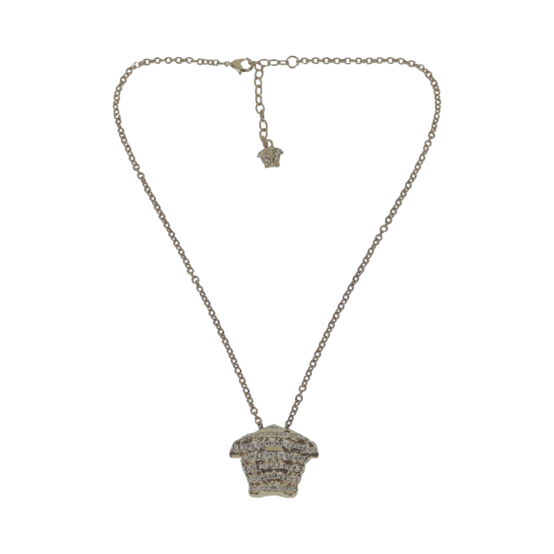 베르사체 라 메두사 크리스탈 네클리스 골드(Versace La Medusa Crystal Necklace Gold) - 1