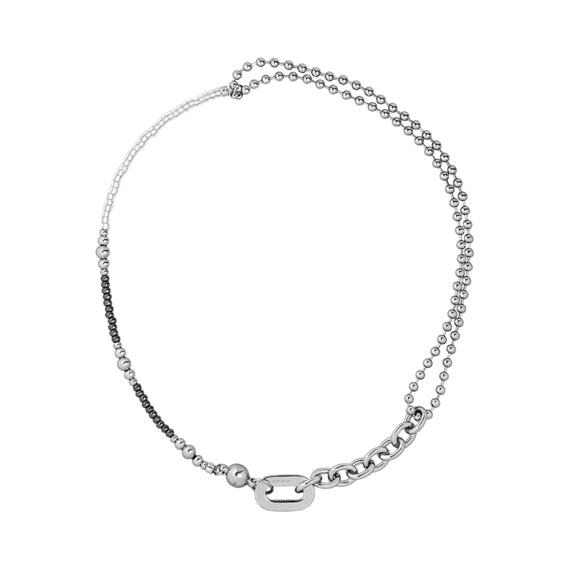 센티멍 넘버 384 네크리스 실버