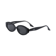 MUCNET Signature Logo Point Sunglasses A Type Black