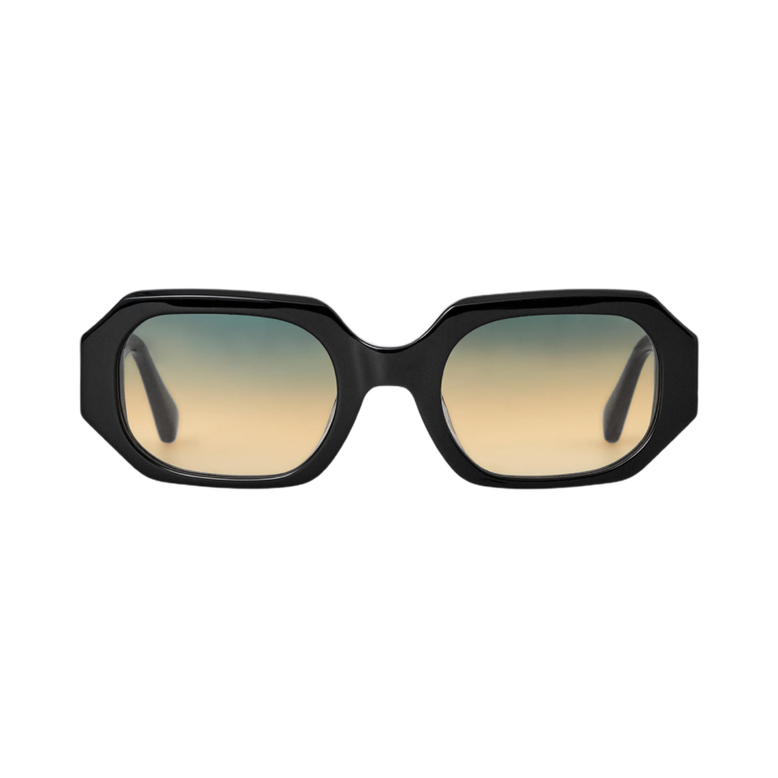 코스 x 린다 페로우 파셋 렉탱귤러 선글라스 브라운 블랙(COS x Linda Farrow Facet Rectangular Sunglasses Brown Black)