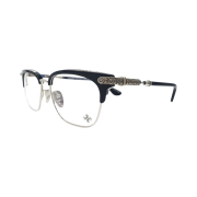 Chrome Hearts Vertical Smile II Black Shiny Silver