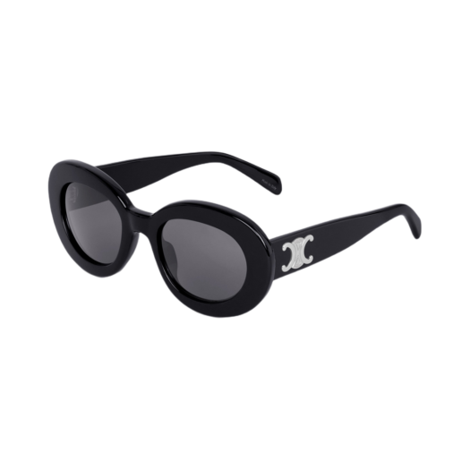 Celine Triomphe Skate 01 Sunglasses in Acetate Black