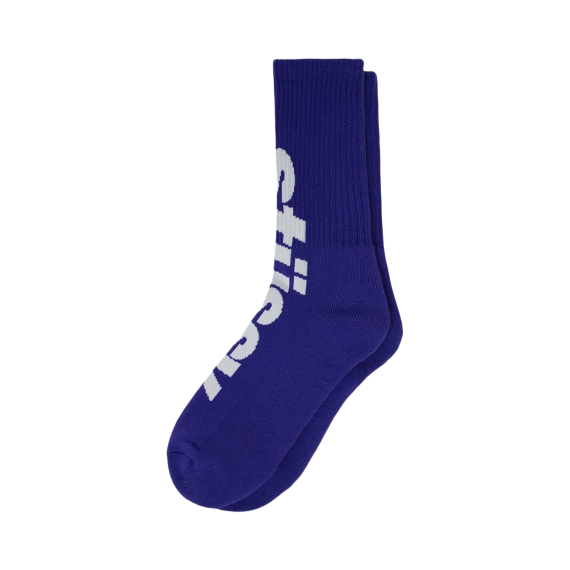 스투시 빅 헬베티카 크루 삭스 퍼플 화이트(Stussy Big Helvetica Crew Socks Purple White) - 1