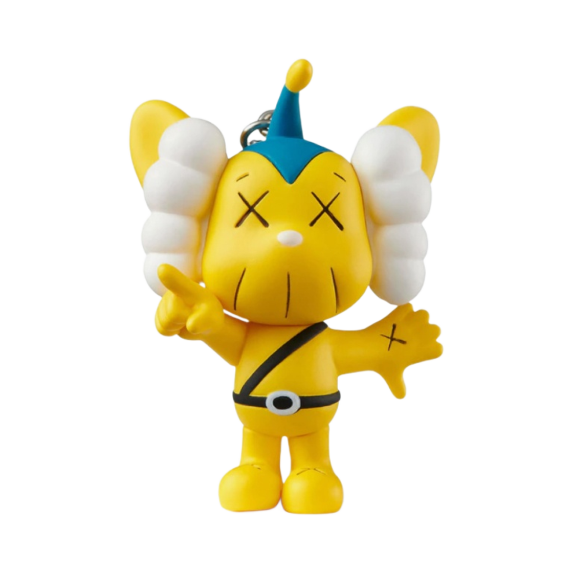 - Kaws Tokyo First JPP Keychain Yellow