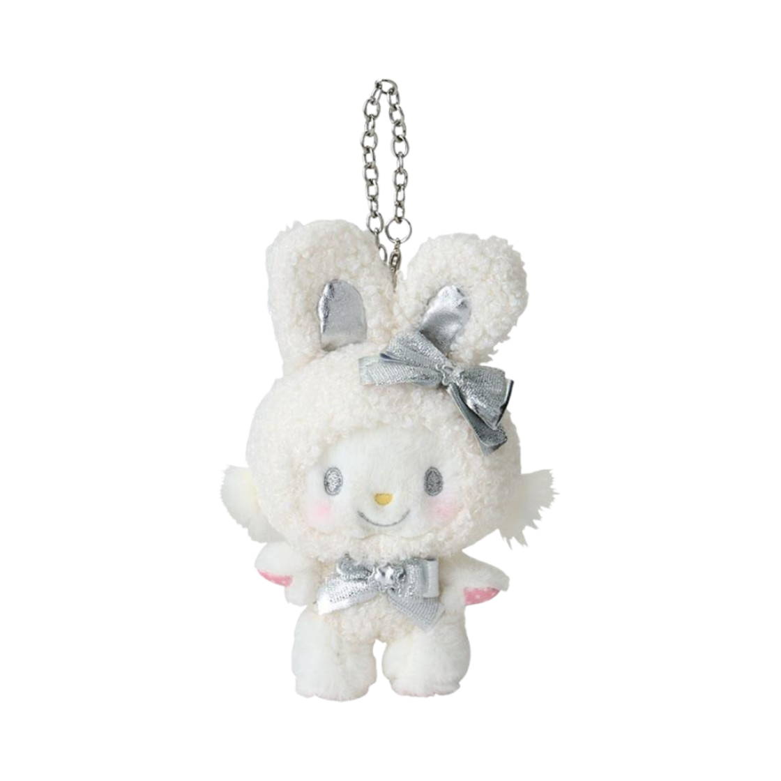 산리오 위시 미 멜 스노우 래빗 마스코트 홀더(Sanrio Wish Me Mel Snow Rabbit Mascot Holder) - 1